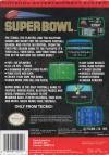 Tecmo Super Bowl 2009-2010 Box Art Back